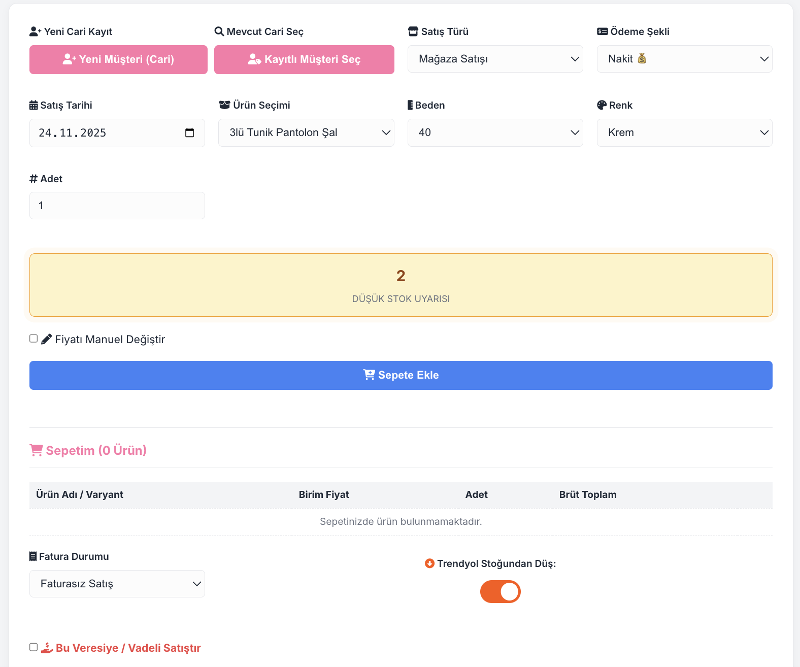 BoğaziçiCRM Yönetim Paneli